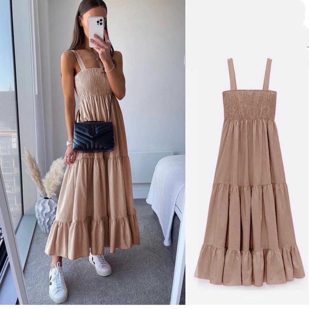Sobe Poplin Maxi Dress
